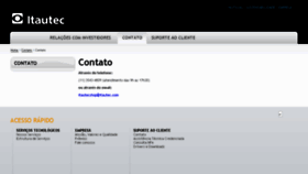 What Itautecshop.com.br website looked like in 2016 (7 years ago)