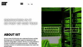 What Iiit.com website looked like in 2016 (7 years ago)