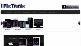 What Ifixtronix.com website looked like in 2016 (7 years ago)