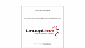 What Inew.pl website looked like in 2016 (7 years ago)