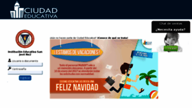 What Iesanjose2.ciudadeducativa.com website looked like in 2016 (7 years ago)