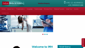 What Indianmedicalholiday.com website looked like in 2016 (7 years ago)
