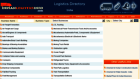 What Indianlogisticsinfo.com website looked like in 2016 (7 years ago)