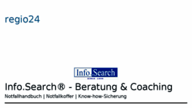 What Info-search.de website looked like in 2016 (8 years ago)