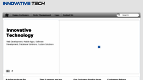 What Innovativetech.com website looked like in 2016 (7 years ago)