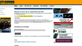 What It-szene.de website looked like in 2016 (7 years ago)