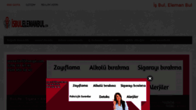 What Isbulelemanbul.com website looked like in 2016 (7 years ago)