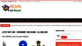 What Indianjobboard.com website looked like in 2016 (7 years ago)