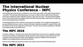 What Inpc2013.it website looked like in 2016 (7 years ago)
