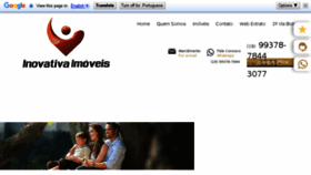 What Inovativaimoveis.com.br website looked like in 2016 (7 years ago)