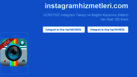 What Instagramhizmetleri.com website looked like in 2016 (7 years ago)