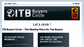 What Itbbuyerscircle.com website looked like in 2016 (7 years ago)