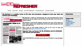 What Ifr-refresher.com website looked like in 2016 (7 years ago)