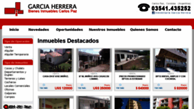 What Inmobiliariagarciaherrera.com website looked like in 2016 (7 years ago)