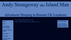 What Island-man.co.uk website looked like in 2016 (7 years ago)