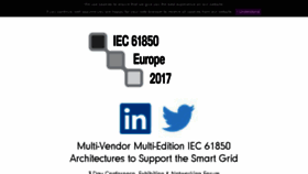 What Iec61850-europe.com website looked like in 2016 (8 years ago)