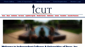 What Icut.org website looked like in 2016 (7 years ago)