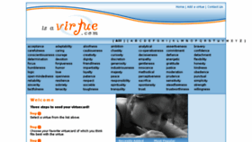 What Isavirtue.com website looked like in 2016 (7 years ago)