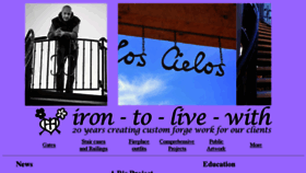 What Iron-to-live-with.com website looked like in 2016 (7 years ago)