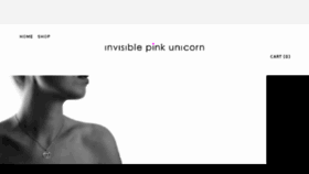 What Invisiblepinkunicorn.com website looked like in 2016 (7 years ago)