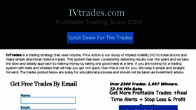 What Ivtrades.com website looked like in 2016 (7 years ago)