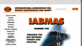 What Iabmas.org website looked like in 2016 (7 years ago)