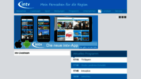 What Intv.de website looked like in 2016 (7 years ago)