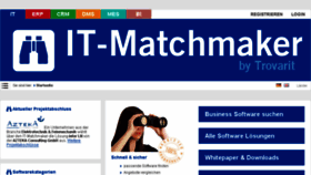 What It-matchmaker.com website looked like in 2017 (7 years ago)