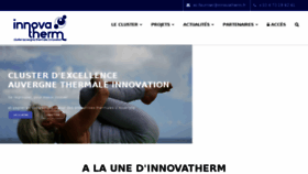 What Innovatherm.fr website looked like in 2017 (9 years ago)
