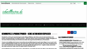 What Ichwilltesten.de website looked like in 2017 (7 years ago)