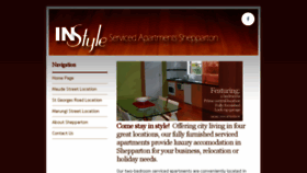 What Instyleapartments.com.au website looked like in 2017 (7 years ago)