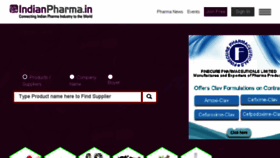 What Indianpharma.in website looked like in 2017 (7 years ago)
