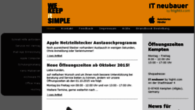 What It-neubauer.de website looked like in 2017 (7 years ago)