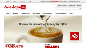 What Illycoffee.co.za website looked like in 2017 (7 years ago)