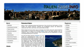 What Italien-reise-info.de website looked like in 2017 (7 years ago)