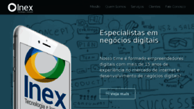 What Inextecnologia.com.br website looked like in 2017 (7 years ago)