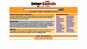 What Inter-search.co.uk website looked like in 2017 (7 years ago)