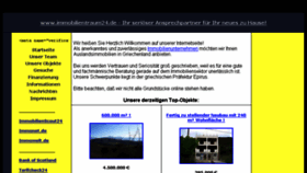 What Immobilientraum24.de website looked like in 2017 (7 years ago)