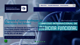 What Institutoemprendedores.pe website looked like in 2017 (7 years ago)