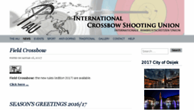 What Iau-crossbow.org website looked like in 2017 (7 years ago)