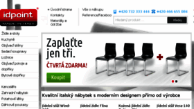 What Idpoint.cz website looked like in 2017 (7 years ago)