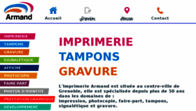 What Imprimerie-grenoble.fr website looked like in 2017 (7 years ago)
