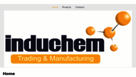 What Induchem-eg.com website looked like in 2017 (7 years ago)