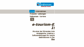 What Infomax-online.de website looked like in 2017 (7 years ago)