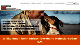 What Ivh-online.de website looked like in 2017 (7 years ago)