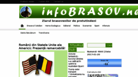 What Infobrasov.net website looked like in 2017 (7 years ago)