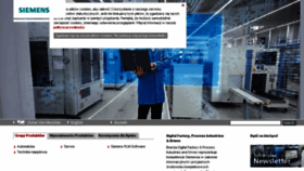 What Industry.siemens.pl website looked like in 2017 (7 years ago)