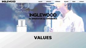 What Inglewood.co.jp website looked like in 2017 (7 years ago)