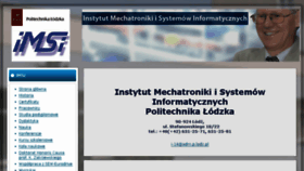 What Imsi.pl website looked like in 2017 (7 years ago)