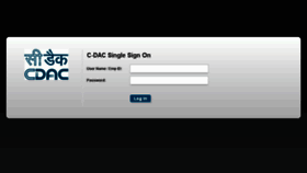What Ihrms.cdac.in website looked like in 2017 (7 years ago)